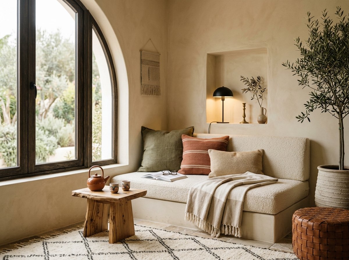 second-room application illustrating Warm Minimalist Living Room: Add Soul Without Adding Clutter